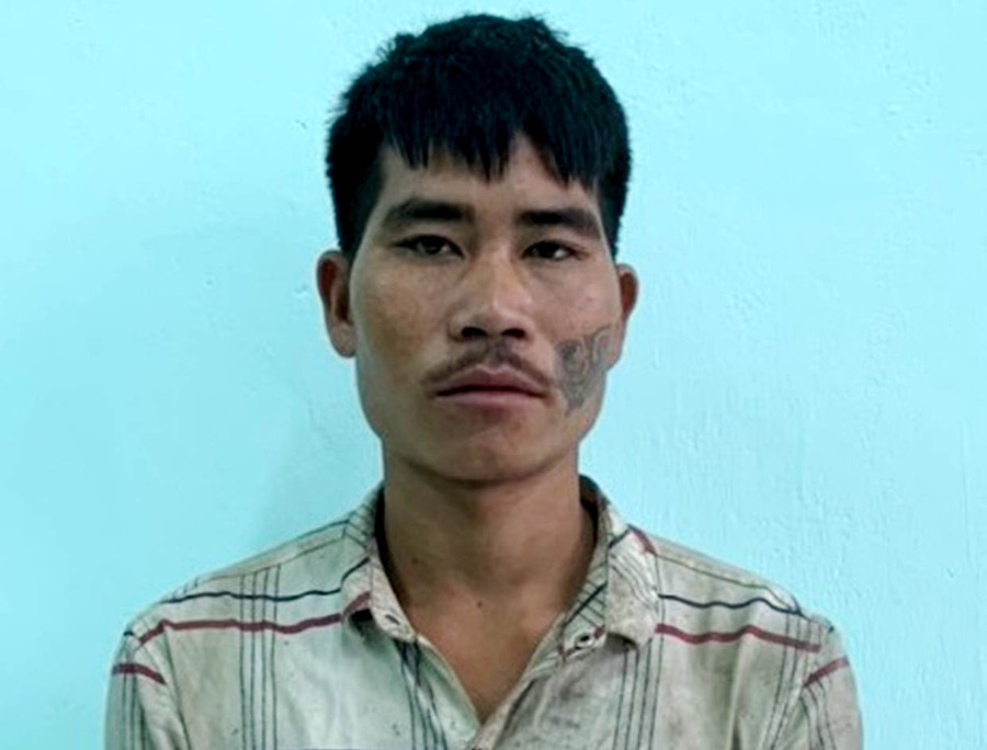  Đối tượng Lưm đã bị bắt giữ. (Ảnh Cơ quan Công an cung cấp)