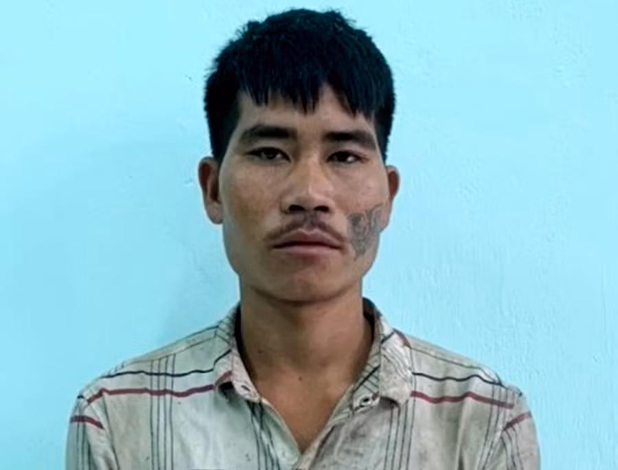 Đối tượng Lưm đã bị bắt giữ. (Ảnh cơ quan Công an cung cấp) Đối tượng Lưm đã bị bắt giữ. (Ảnh Cơ quan Công an cung cấp)