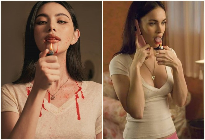 Cô được khen ngợi là sở hữu thần thái đáng sợ không thua gì bản gốc do “bom sex” Megan Fox đóng. Biểu cảm ma mị của mỹ nhân 28 tuổi khiến không ít fan “rùng mình”. Ngoài ra, vòng eo săn chắc của Mai Davika cũng gây chú ý lớn ẢNH: INSTAGRAM NV