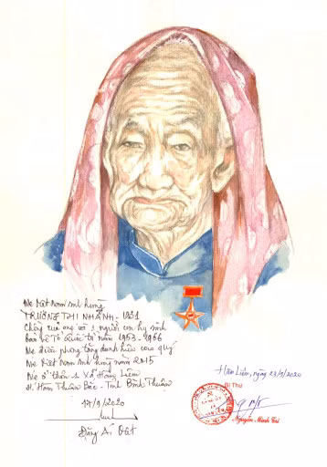 Lần đầu có website ảnh chân dung 'Mẹ Việt Nam anh hùng' ảnh 8