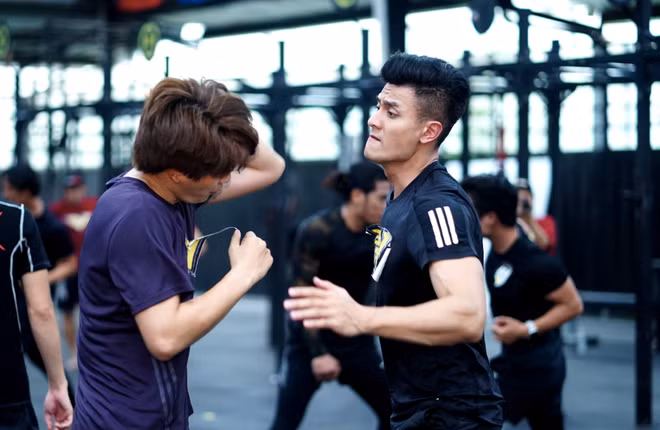 Siêu mẫu Vĩnh Thụy gây ấn tượng với ngoại hình nổi bật cùng kinh nghiệm diễn xuất ẢNH: ĐPCC