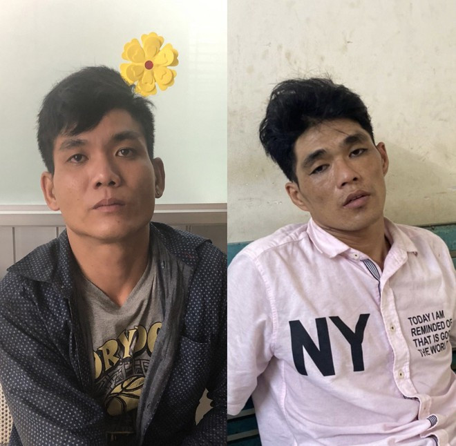 2 tên cướp - ẢNH: T.T  2 tên cướp - ẢNH: T.T