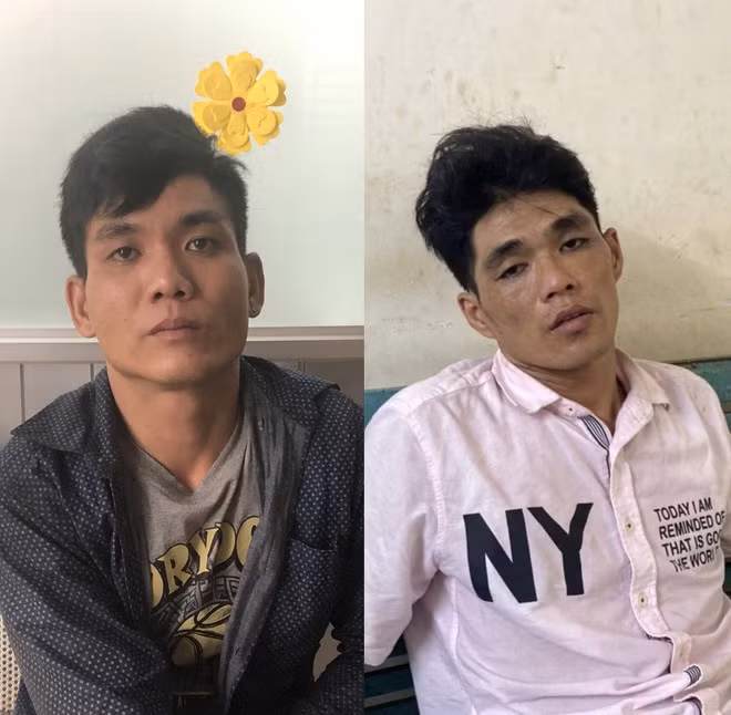  2 tên cướp - ẢNH: T.T