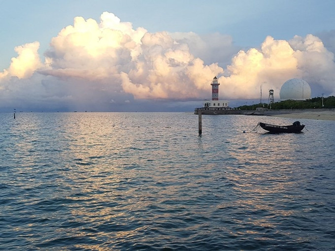 Một không gian yên bình giữa đại dương mênh mông.