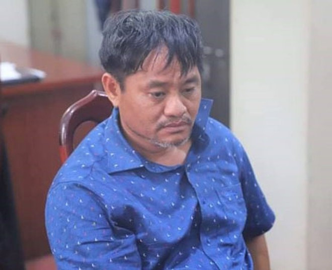 Bị can Đỗ Văn Minh tại thời điểm bị bắt giữ ẢNH: CÔNG AN CUNG CẤP