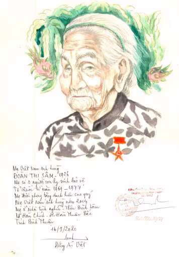 Lần đầu có website ảnh chân dung 'Mẹ Việt Nam anh hùng' ảnh 7