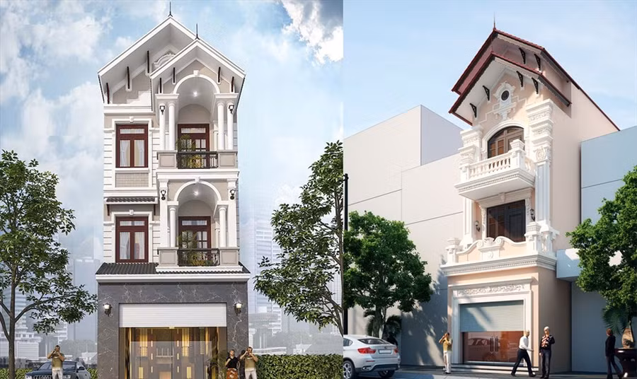 Không gian sống đẳng cấp với nhà phố 3 tầng.