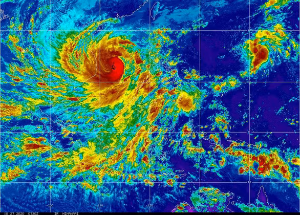 'Chân dung' cơn cuồng phong số 9 đang ở cửa ngõ Trung Trung Bộ ảnh 3