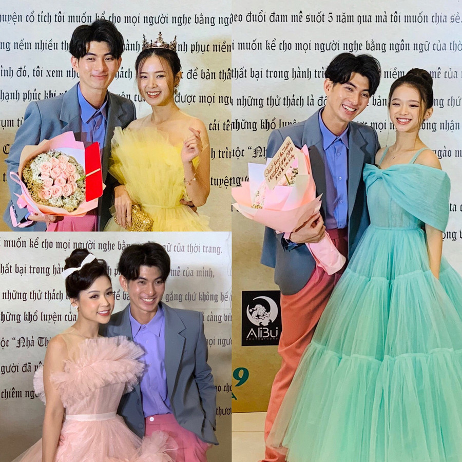  Các diễn viên, người mẫu trong trang phục của Nguyễn Minh Công.