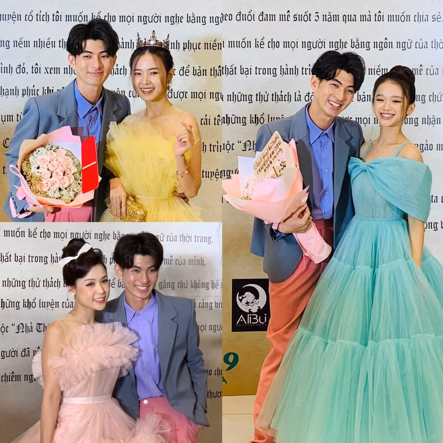  Các diễn viên, người mẫu trong trang phục của Nguyễn Minh Công.