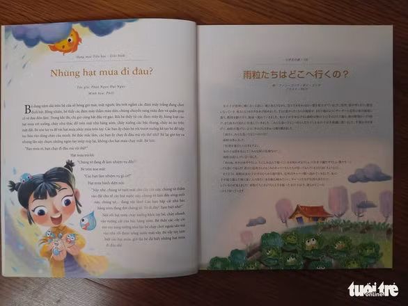 Truyện Những hạt mưa đi đâu? của Đại Ngọc - Ảnh: T.ĐIỂU