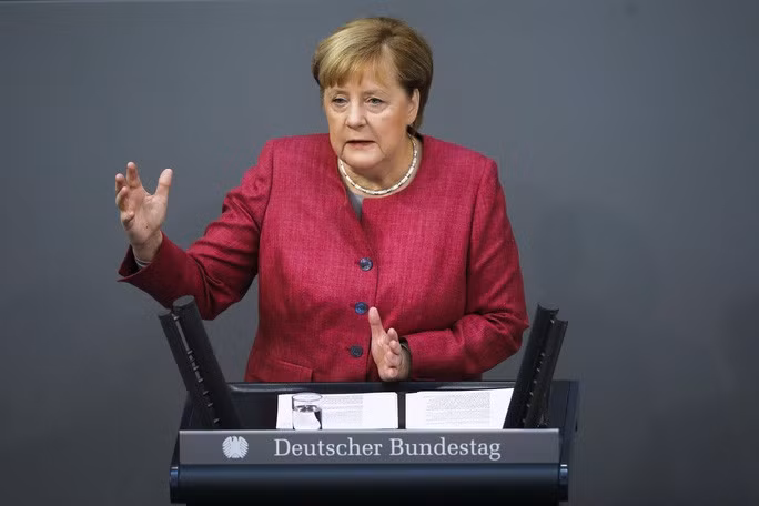 Thủ tướng Đức Angela Merkel cảnh báo Trung Quốc về nguy cơ bị châu Âu hạn chế quyền tiếp cận thị trường. Ảnh: AP