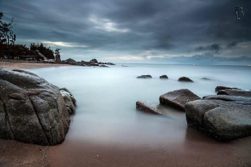 Bình minh trên biển Lộc An. Bình minh trên biển Lộc An.