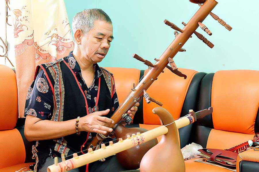 Nghệ sĩ Y Tư. Ảnh: Đức Thụy