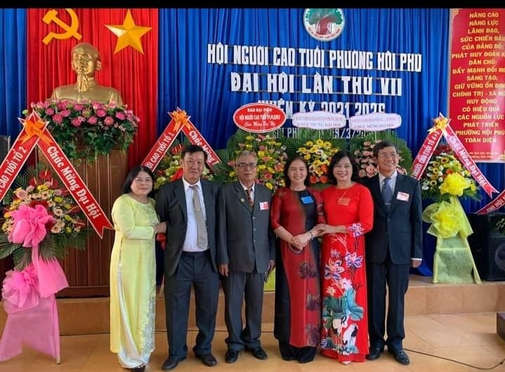 Cán bộ, hội viên tại Đại hội đại biểu Hội NCT phường Hội Phú (TP. Pleiku) lần thứ VII (nhiệm kỳ 2021-2026). Ảnh: Hoàng Cư