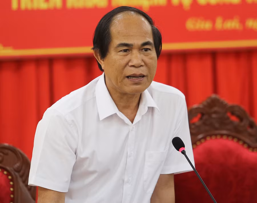 Đồng chí Võ Ngọc Thành đề nghị nhiều giải pháp để phòng-chống tham nhũng. Ảnh: Văn Ngọc