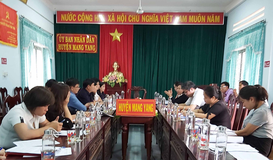 Quang cảnh buổi giám sát. Ảnh Ngọc Anh 3