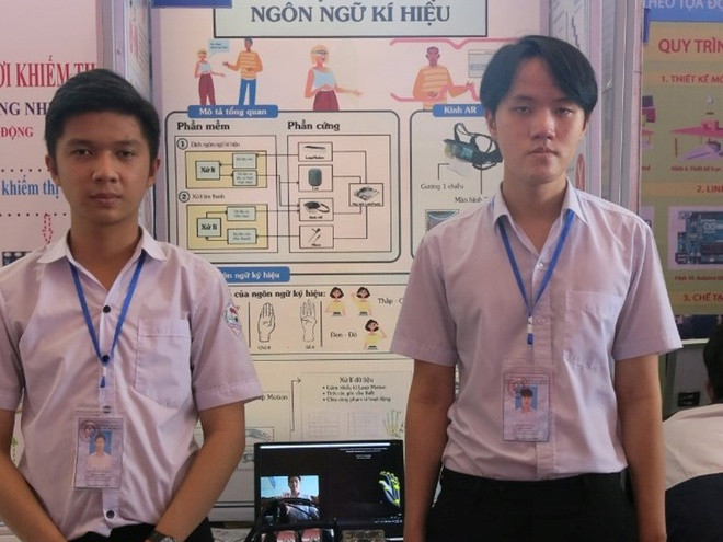 Khánh Duy và Xuân Hiếu. ẢNH: ĐỨC NHẬT