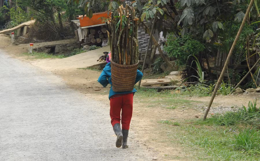 Lấy chồng sớm, những phụ nữ ở H.Kỳ Sơn phải vất vả mưu sinh