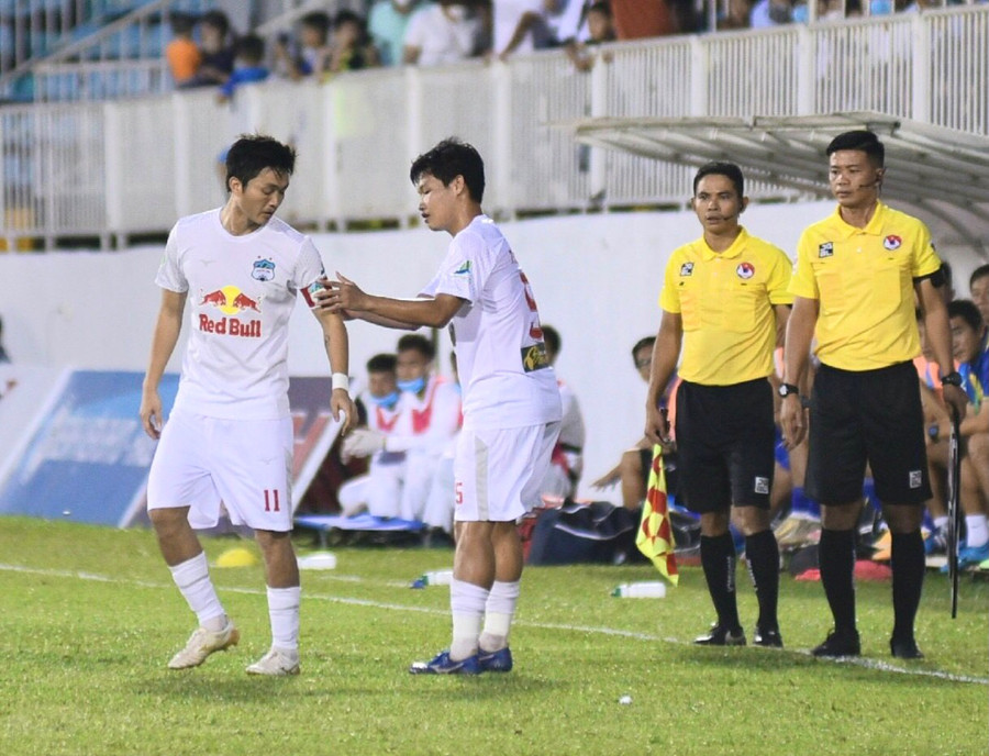  Tuấn Anh đã được trao cơ hội trong trận cầu với An Giang.