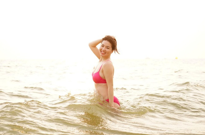 Nhan sắc trẻ trung của Lê Khánh nhận được nhiều lời khen của khán giả. ẢNH: FBNV