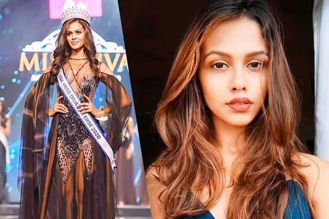 Adline Castelino được đánh giá là thí sinh nặng ký tại Hoa hậu Hoàn vũ sắp diễn ra tại Mỹ. ẢNH: INSTAGRAM NV