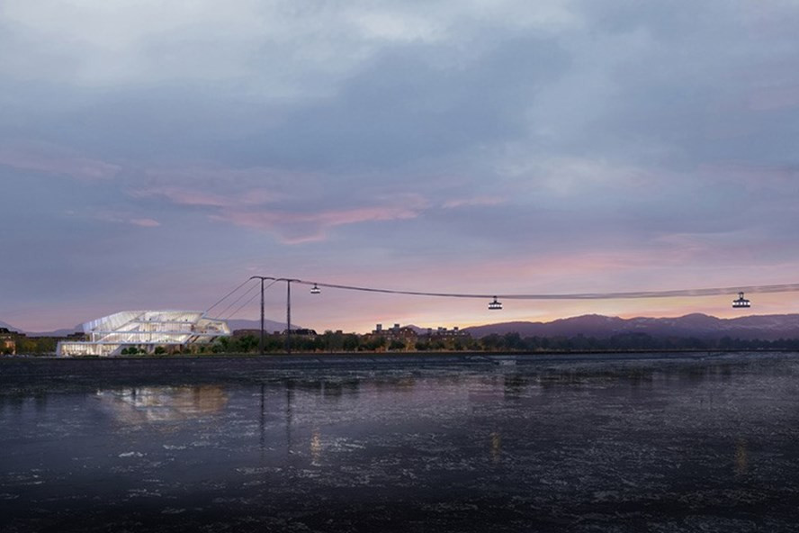  Cáp treo xuyên biên giới Nga-Trung Quốc. Ảnh: Chính quyền vùng Amur