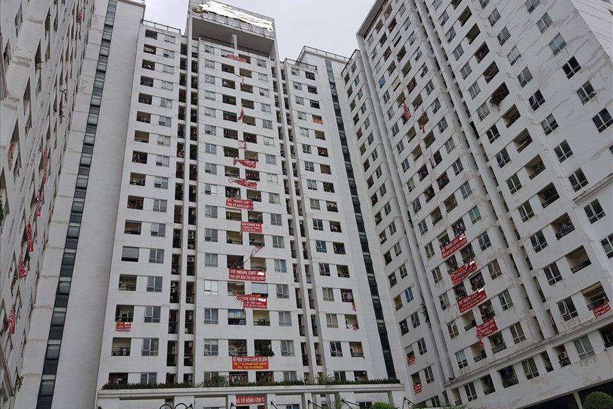 Một chung cư tại Hà Nội 