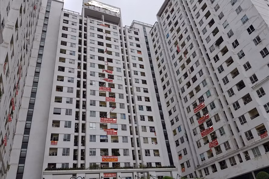 Một chung cư tại Hà Nội 
