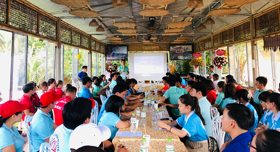 Hội nghị triển khai các hoạt động tình nguyện vì cộng đồng năm 2021. Ảnh: Phan Lài Hội nghị triển khai các hoạt động tình nguyện vì cộng đồng năm 2021. Ảnh: Phan Lài