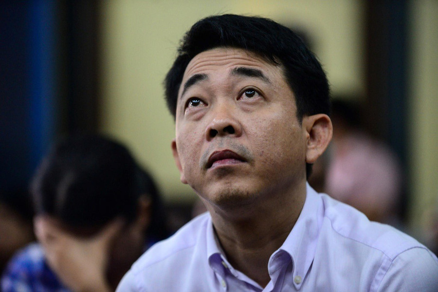 Bị can Nguyễn Minh Hùng - nguyên Tổng giám đốc VN Pharma.