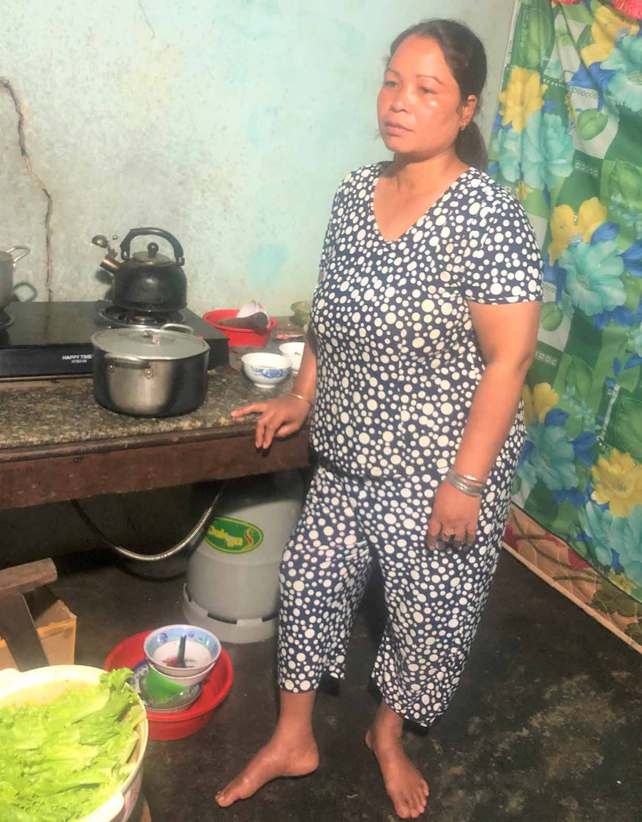 Chị H’Pới. Ảnh: Đinh Yến