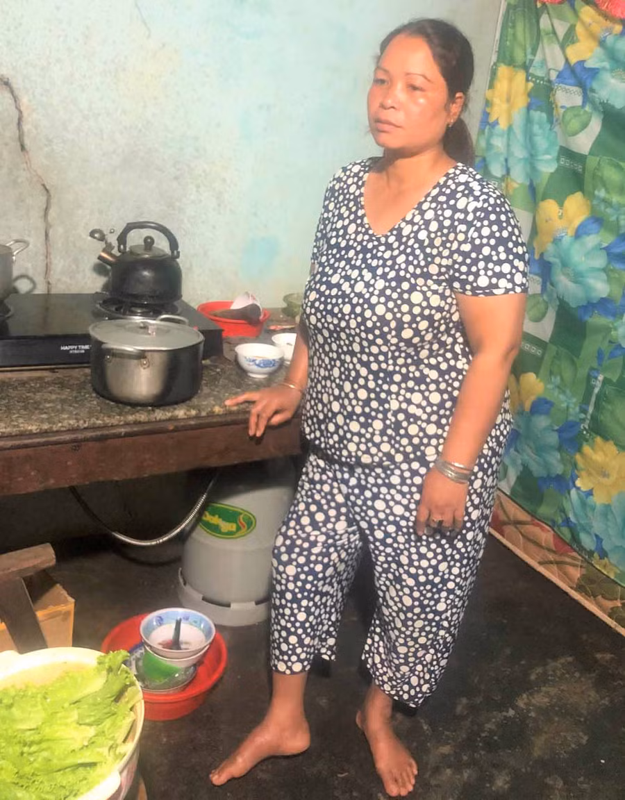 Chị H’Pới. Ảnh: Đinh Yến