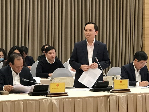 Phó Thống đốc Đào Minh Tú thông tin với báo chí về tình trạng 