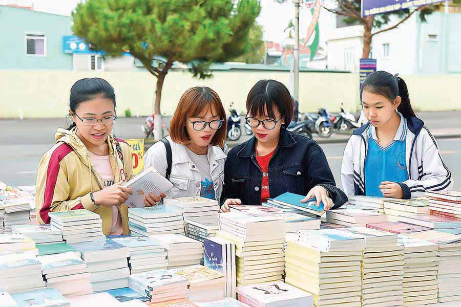  Hội sách Gia Lai 2019. Ảnh: Đức Thụy