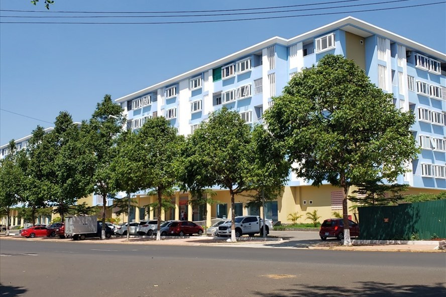 Chung cư thu nhập thấp ở Đắk Lắk. Ảnh: Bảo Trung