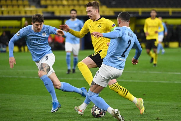 Man City giải "lời nguyền" bán kết Champions League. Ảnh: AFP Man City giải