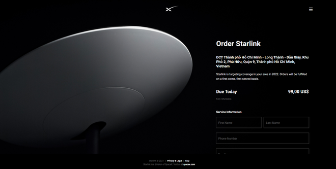 Có thể đặt trước dịch vụ trên website. ẢNH CHỤP MÀN HÌNH