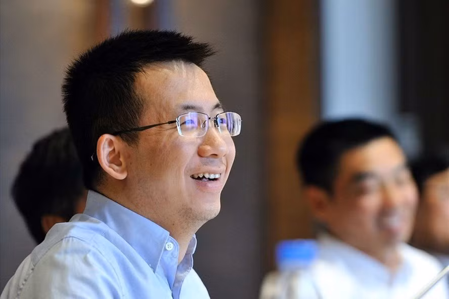  Người sáng lập TikTok Zhang Yiming là tỉ phú giàu nhất Bắc Kinh với tài sản 35,6 tỉ USD. Ảnh: VCG/Xinhua