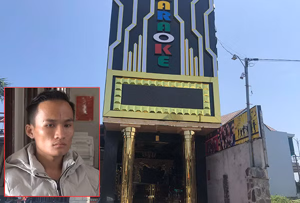 Quán karaoke Hoàng Gia, nơi Tiên và đồng bọn nhốt các thiếu nữ buộc phải phục vụ khách, đưa đi bán dâm. Nguồn: CAND