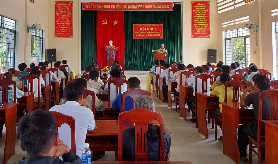  Quang cảnh buổi hội nghị. Ảnh: Thiên Di