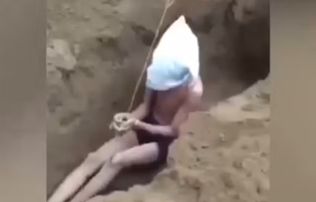 Em V. bị các đối tượng chôn sống gây xôn xao dư luận.