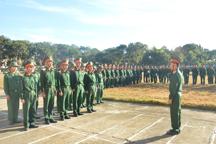 Các đơn vị của Quân đoàn 3 tổ chức tập huấn cán bộ năm 2021