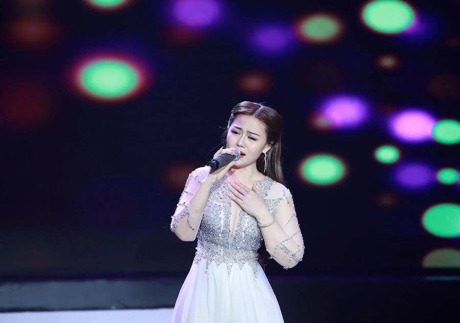 Tiểu Thúy được nhận xét là có giọng hát giống với danh ca Giao Linh ẢNH: BTC