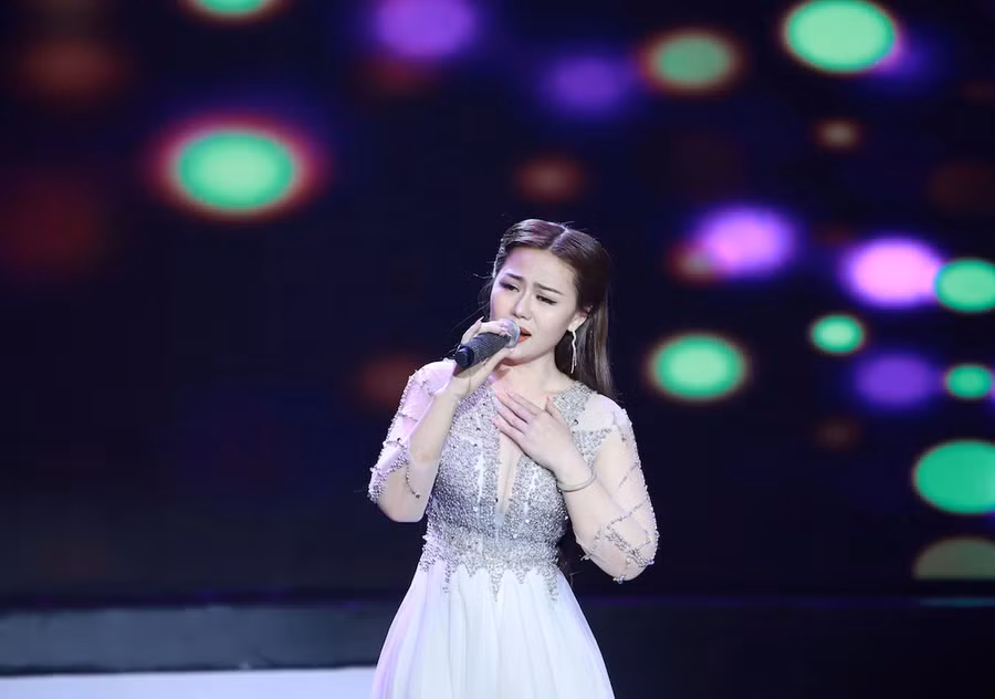 Tiểu Thúy được nhận xét là có giọng hát giống với danh ca Giao Linh ẢNH: BTC