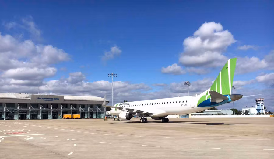 Bamboo Airways khôi phục đường bay Pleiku-Đã Nẵng và ngược lại kể từ ngày 9-4. Ảnh Lê Hòa 