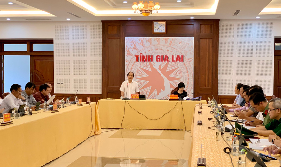 Quang cảnh hội nghị trực tuyến. Ảnh: Như Nguyện Quang cảnh hội nghị trực tuyến. Ảnh: Như Nguyện