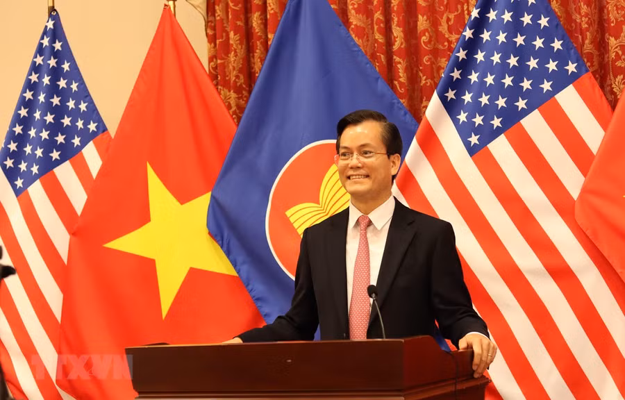  Đại sứ Việt Nam tại Hoa Kỳ Hà Kim Ngọc. (Ảnh: Đặng Huyền/TTXVN)