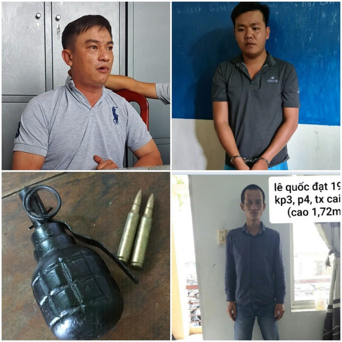 Các đối tượng bị bắt trong vụ án. Các đối tượng bị bắt trong vụ án