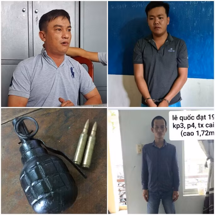 Các đối tượng bị bắt trong vụ án. Các đối tượng bị bắt trong vụ án